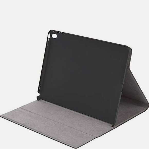 Tumi Astor Earl Gray Rotating Folio Case For iPad Mini Coated Canvas - Picture 5 of 5